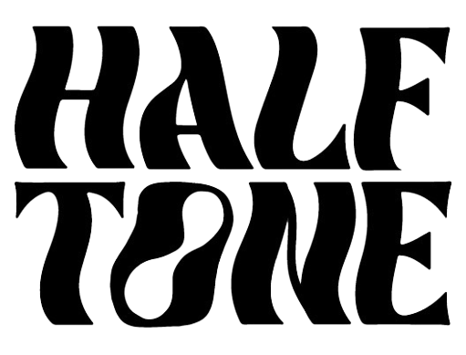 Halftone Magazine Logo Transparent Background
