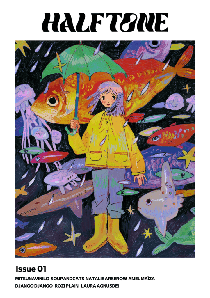 Halftone Magazine Issue One Front Cover